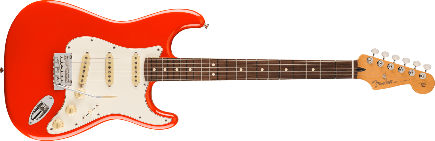 FENDER PLAYER II STRATOCASTER ELEC GTR,RW FB,CORAL RED 558