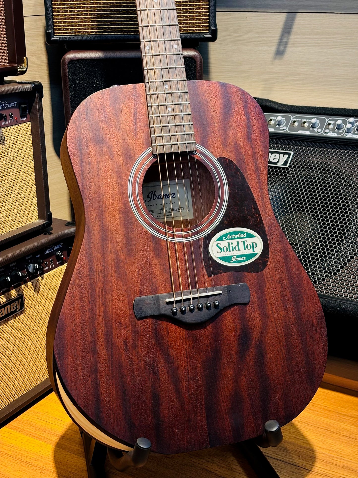 Ibanez Artwood Acoustic Guitar AW54JR OPN