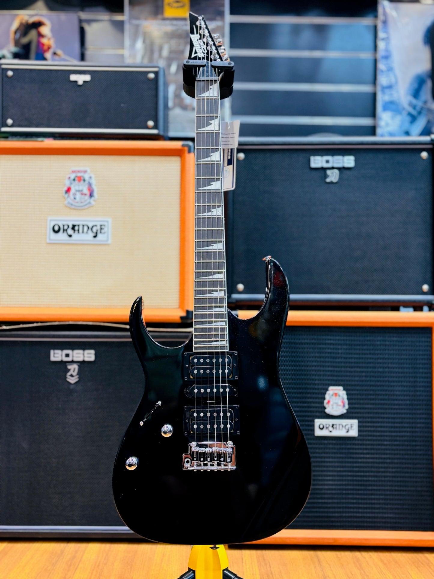 Ibanez GRG170DXL-BKN Electric Guitar, Black Night