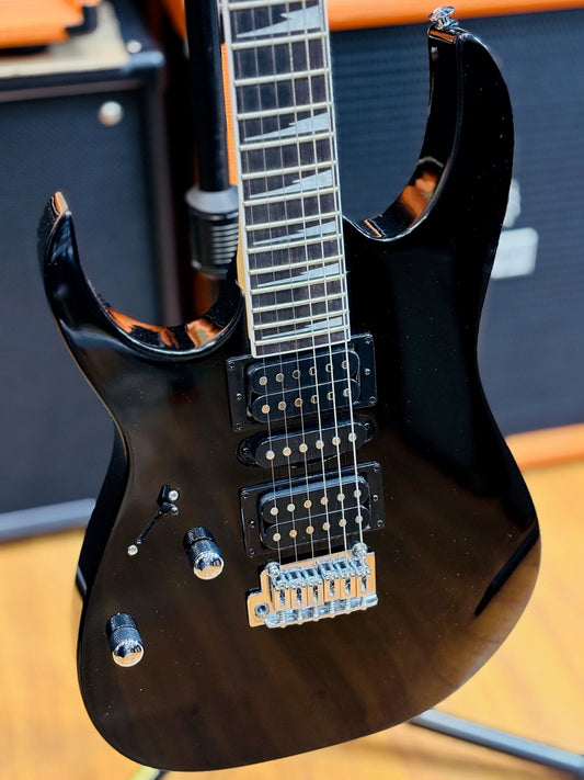 Ibanez GRG170DXL-BKN Electric Guitar, Black Night