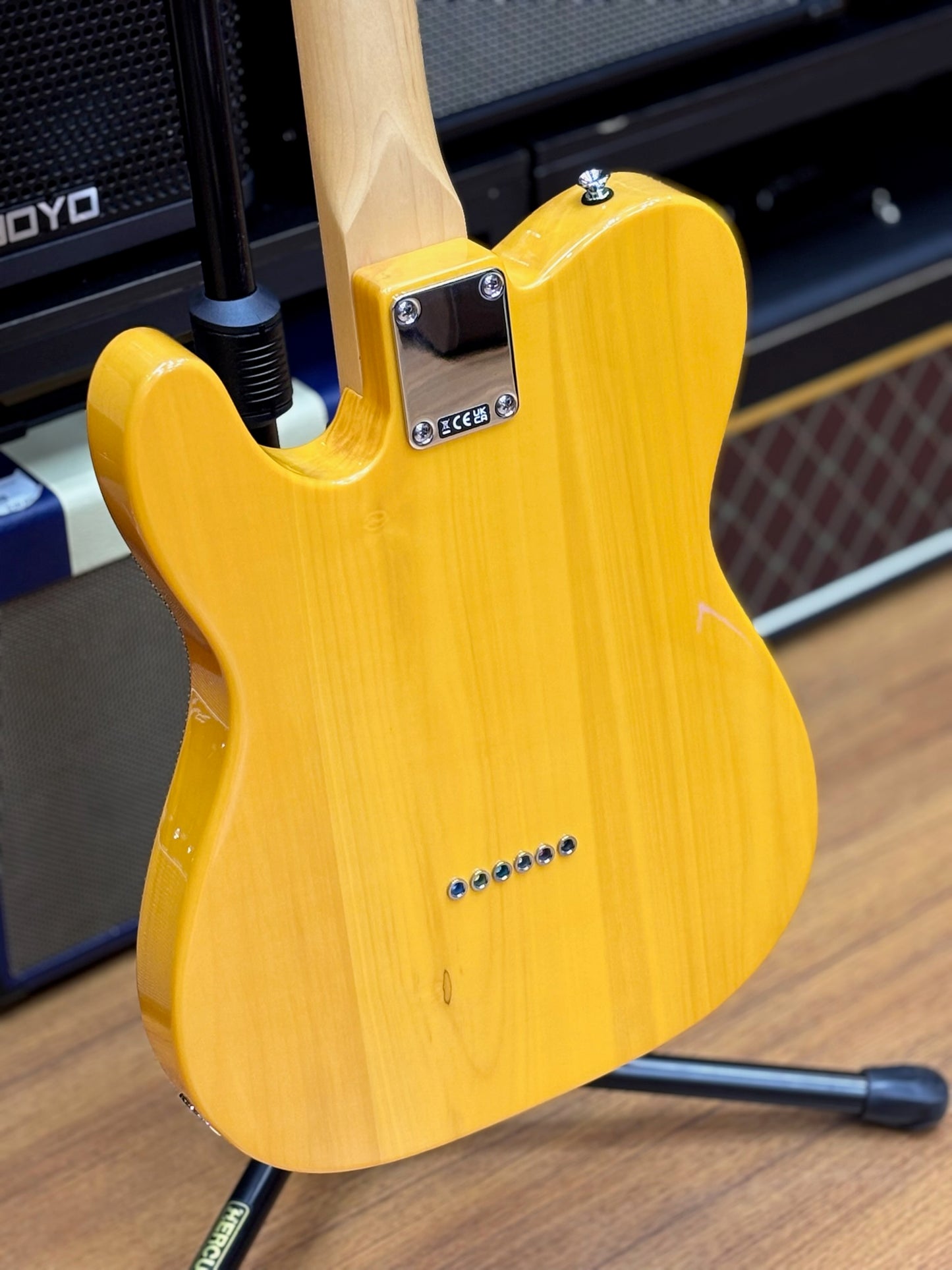 Fender Standard Telecaster Electric Guitar, Maple FB, Butterscotch Blonde