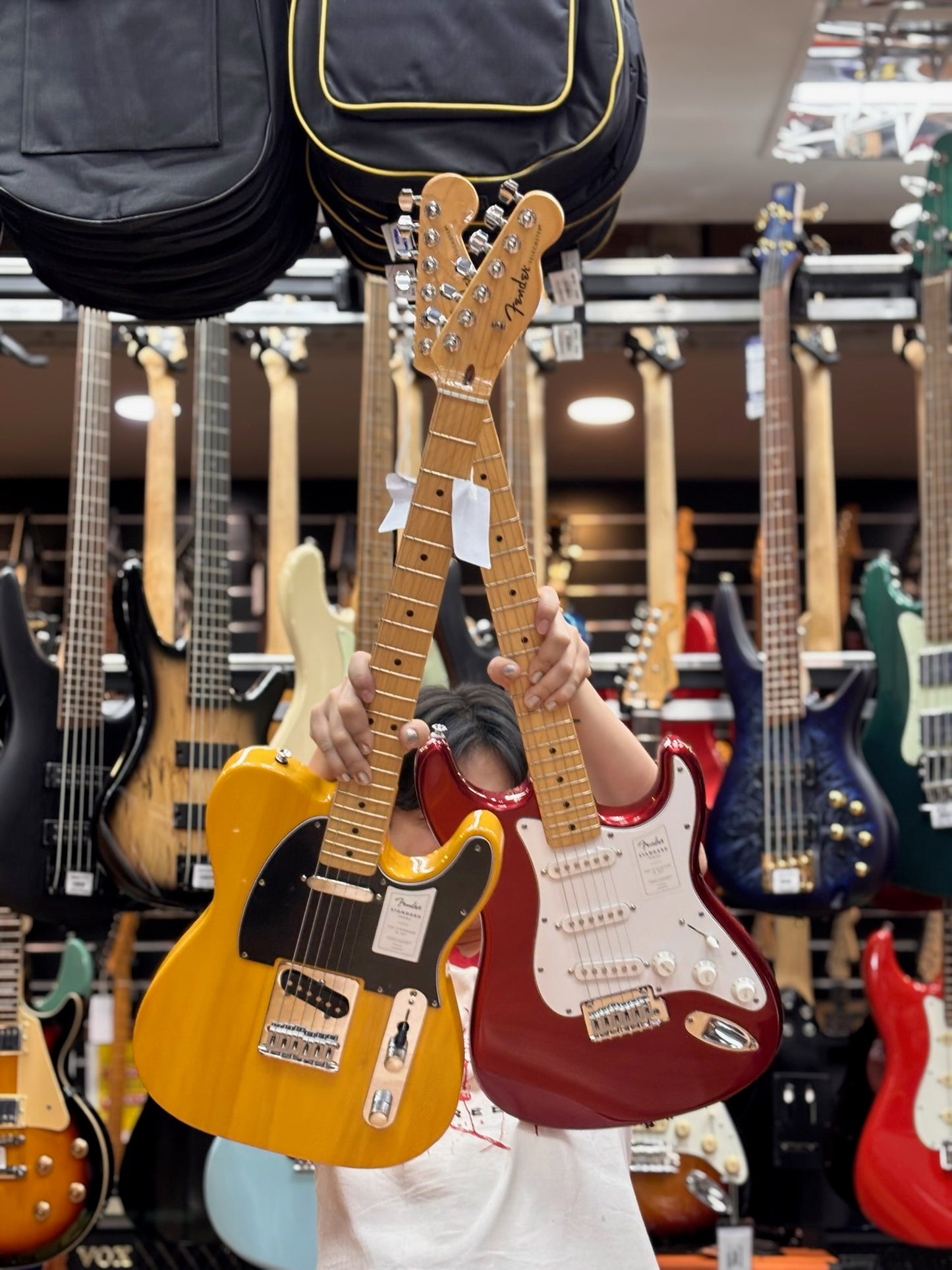 Fender Standard Telecaster Electric Guitar, Maple FB, Butterscotch Blonde