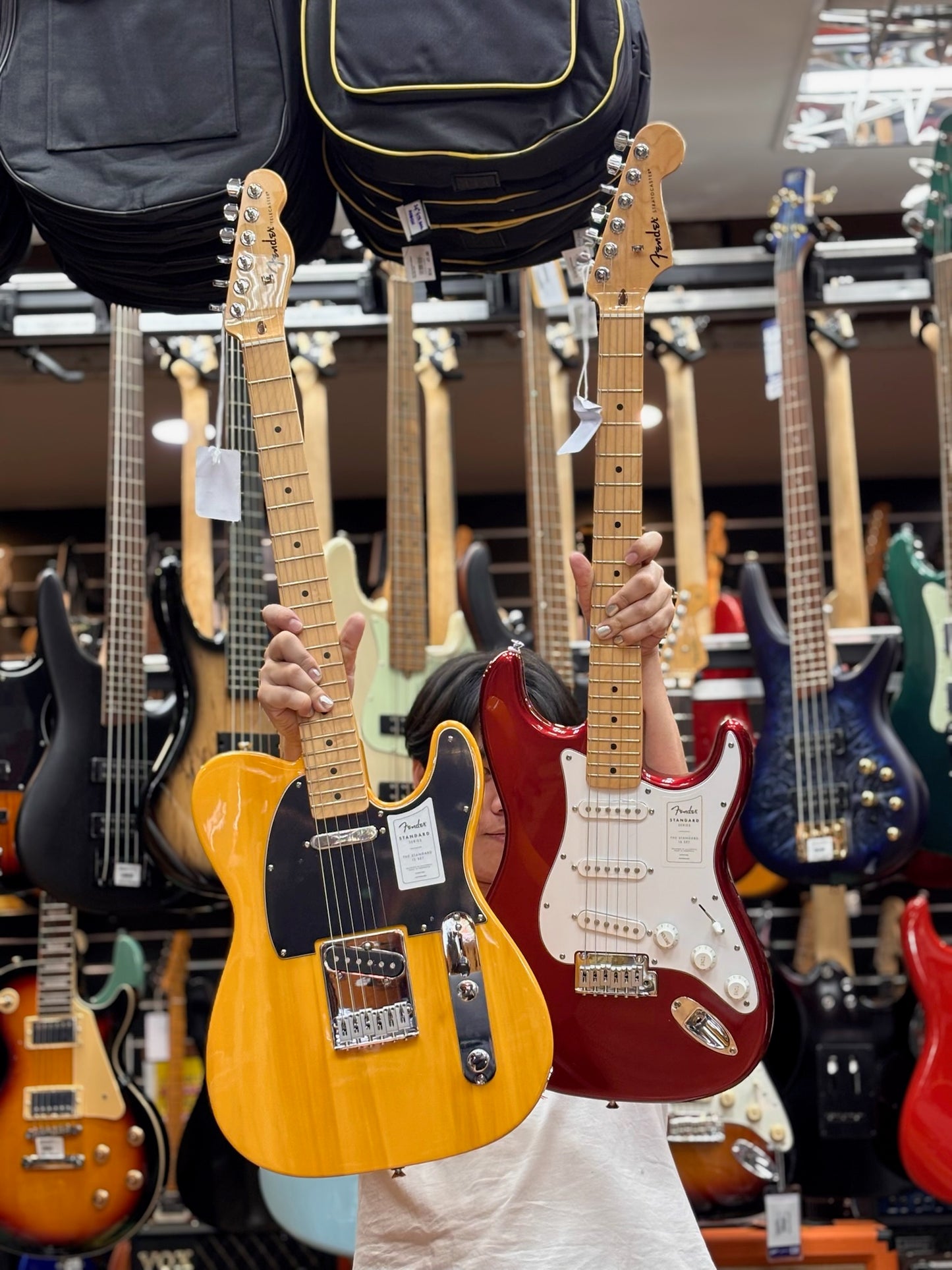 Fender Standard Telecaster Electric Guitar, Maple FB, Butterscotch Blonde