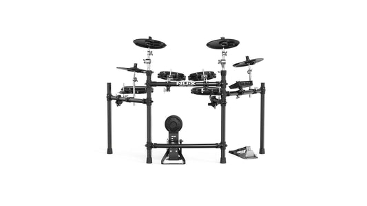 NUX Dual Mesh Electric Drum w/Bluetooth DM310