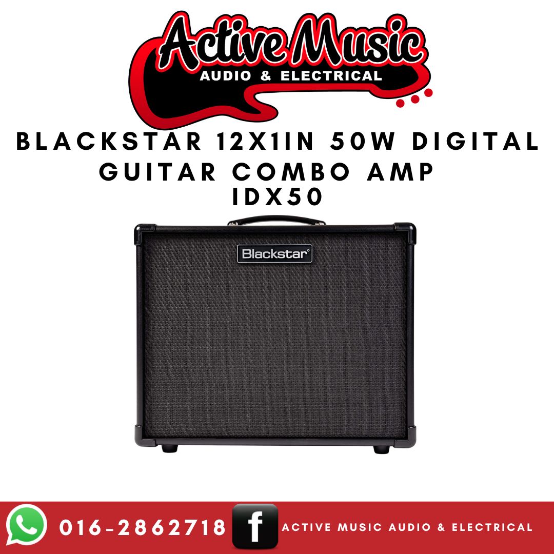 Blackstar 12x1IN 50w Digital Guitar Combo Amp IDX50