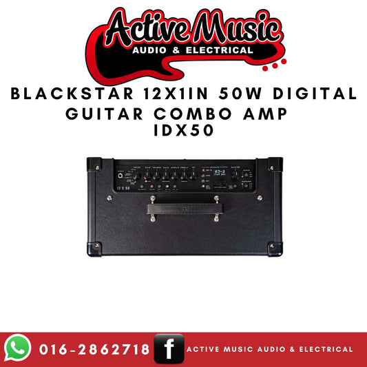 Blackstar 12x1IN 50w Digital Guitar Combo Amp IDX50